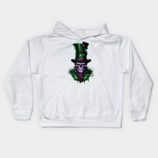 Graffiti Patricks Day Kids Hoodie